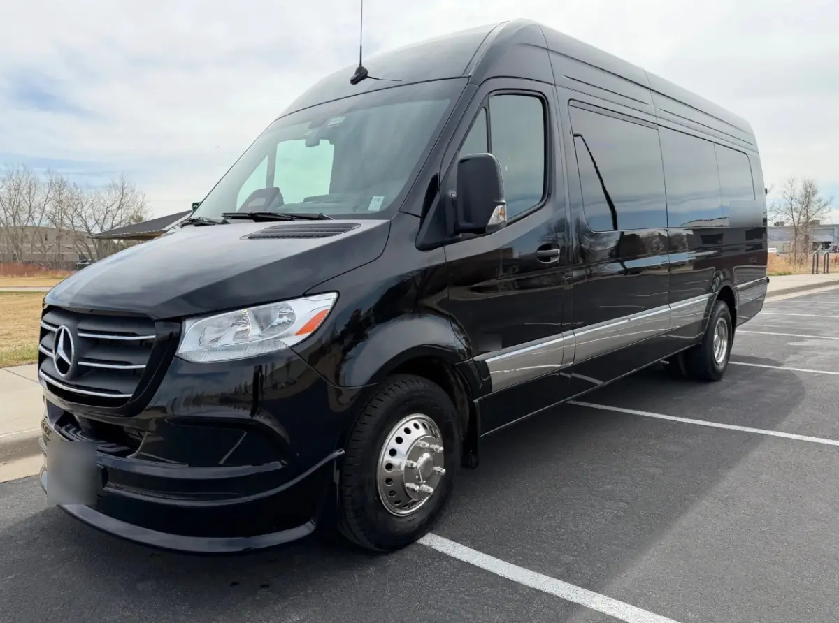 Laporte 13 passenger black executive Sprinter